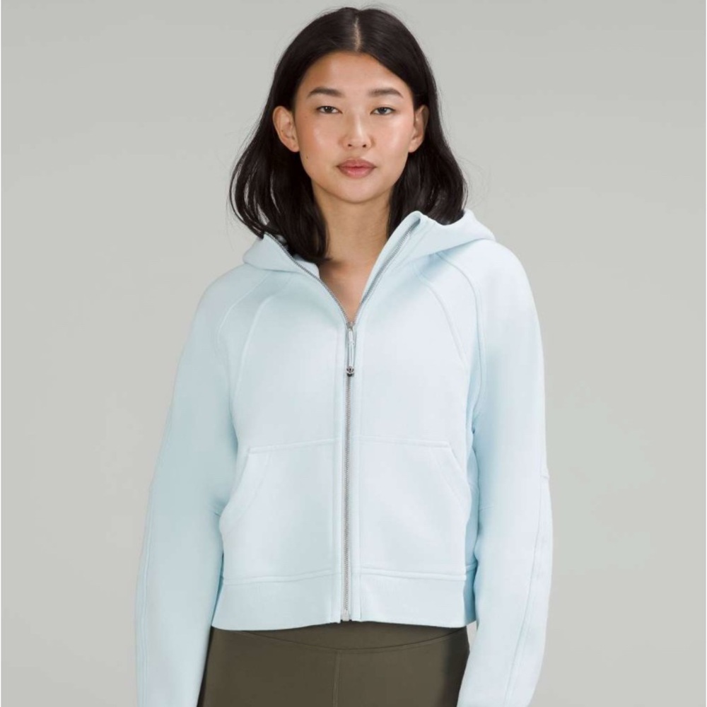 Lulu Lemon Scuba Full Zip Cropped Hoodie (M/L)